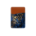 Sapphire Leopard Phone Card Wallet