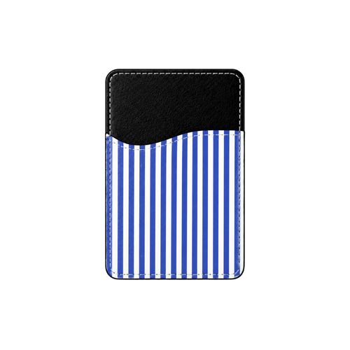 Azure Lines Phone Card Wallet
