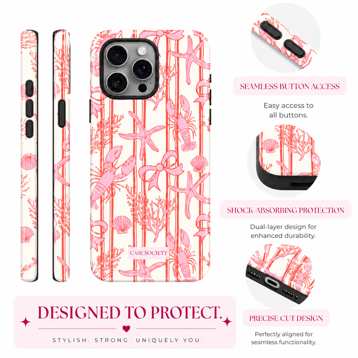 Seaside Hampton iPhone Tough Case