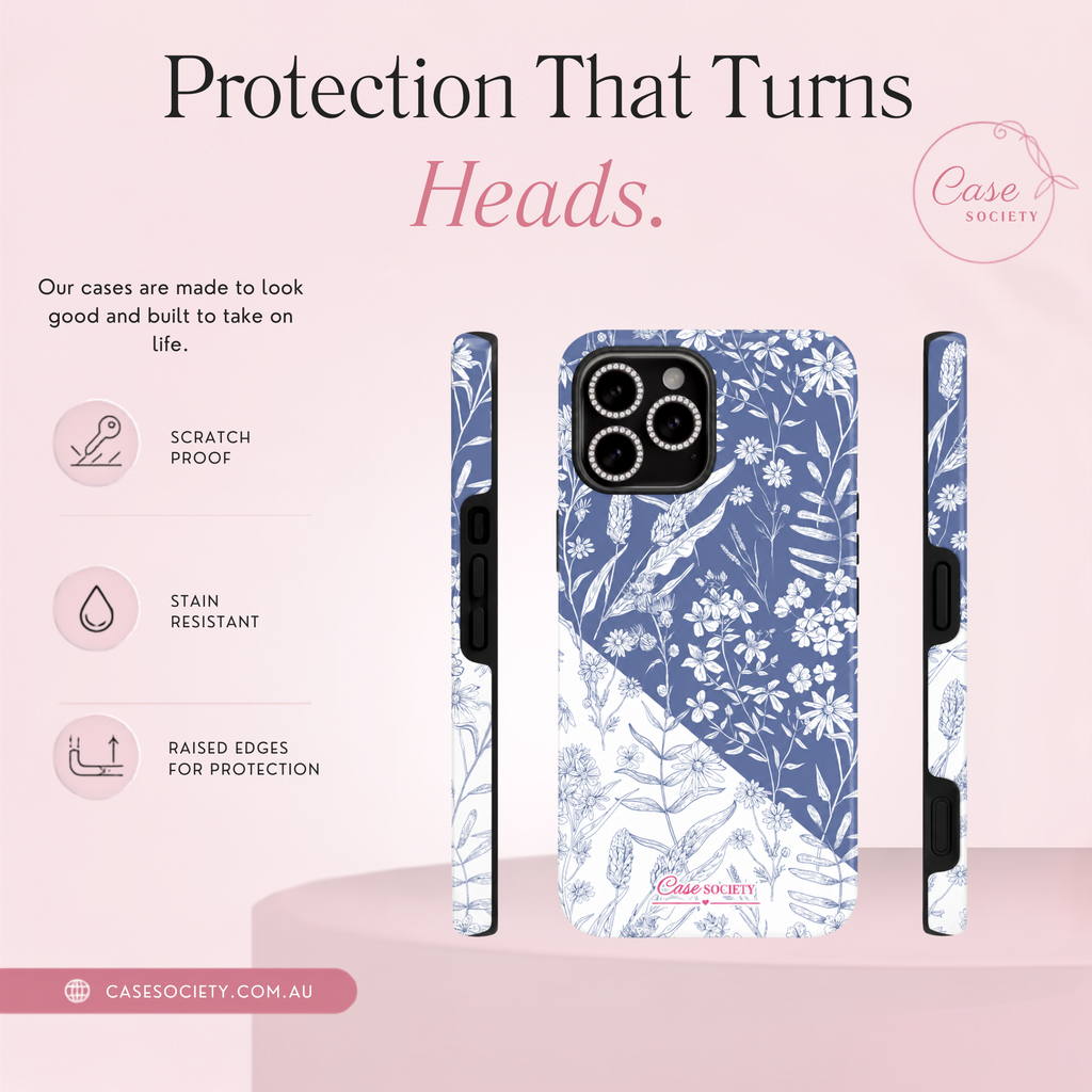 Bluebell Bloom iPhone Tough Case