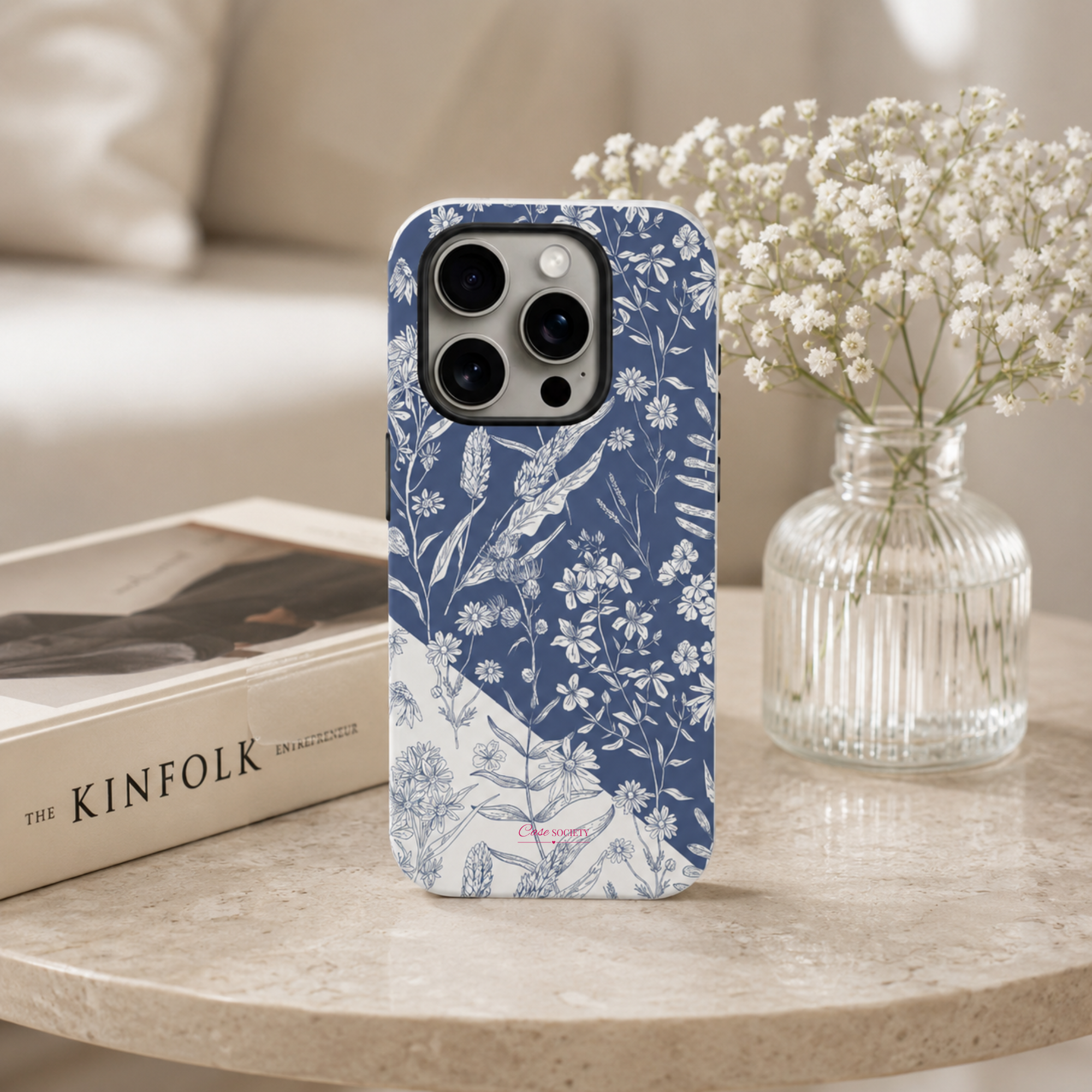 Bluebell Bloom iPhone Tough Case