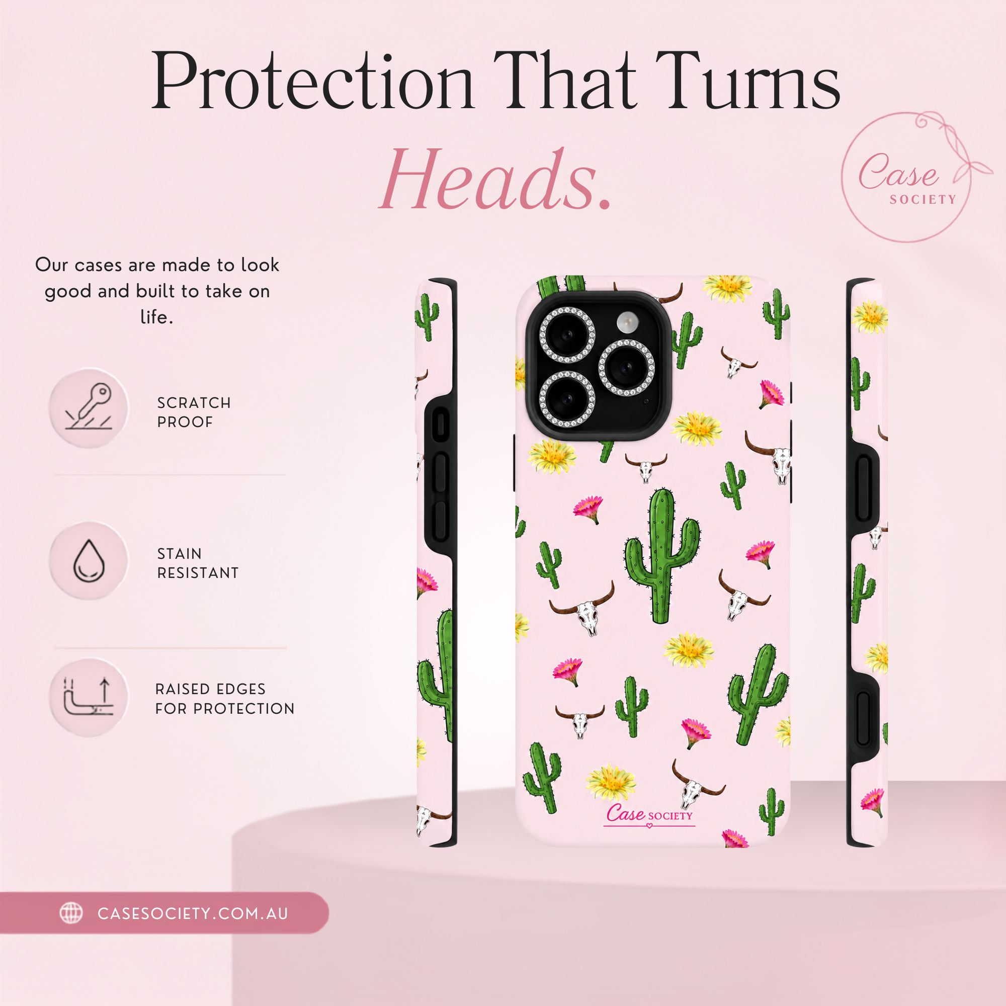 Desert Bloom iPhone Tough Case