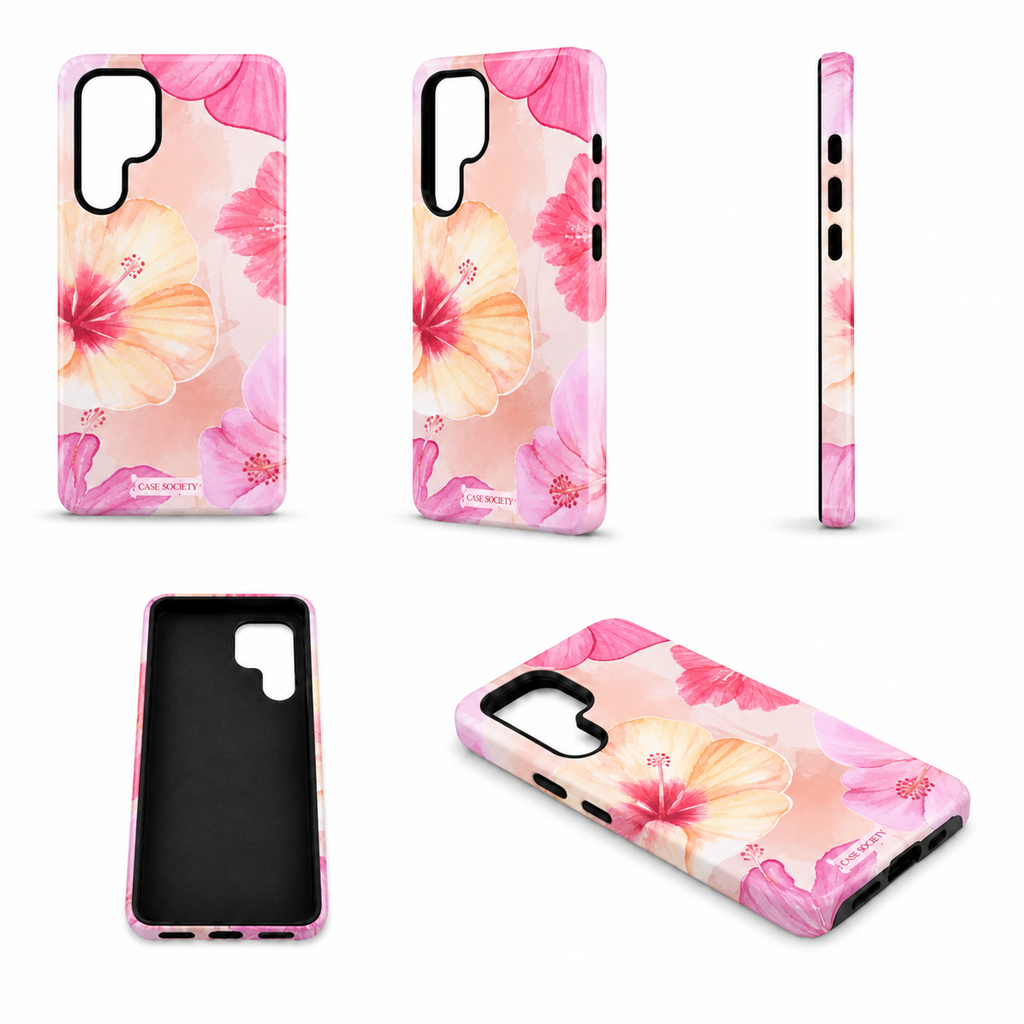 Golden Hibiscus Samsung Tough Case
