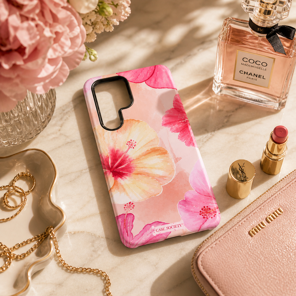 Golden Hibiscus Samsung Tough Case