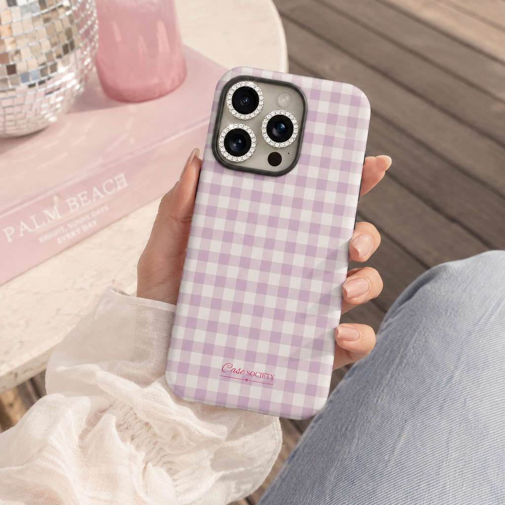 Lavender Picnic iPhone Tough Case, Matte