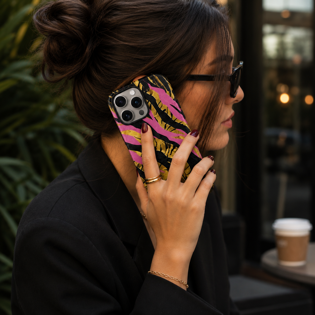 Blush Safari iPhone Tough Case