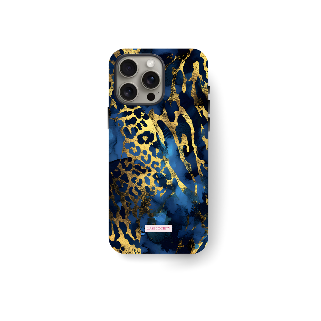 Sapphire Leopard iPhone Tough Case
