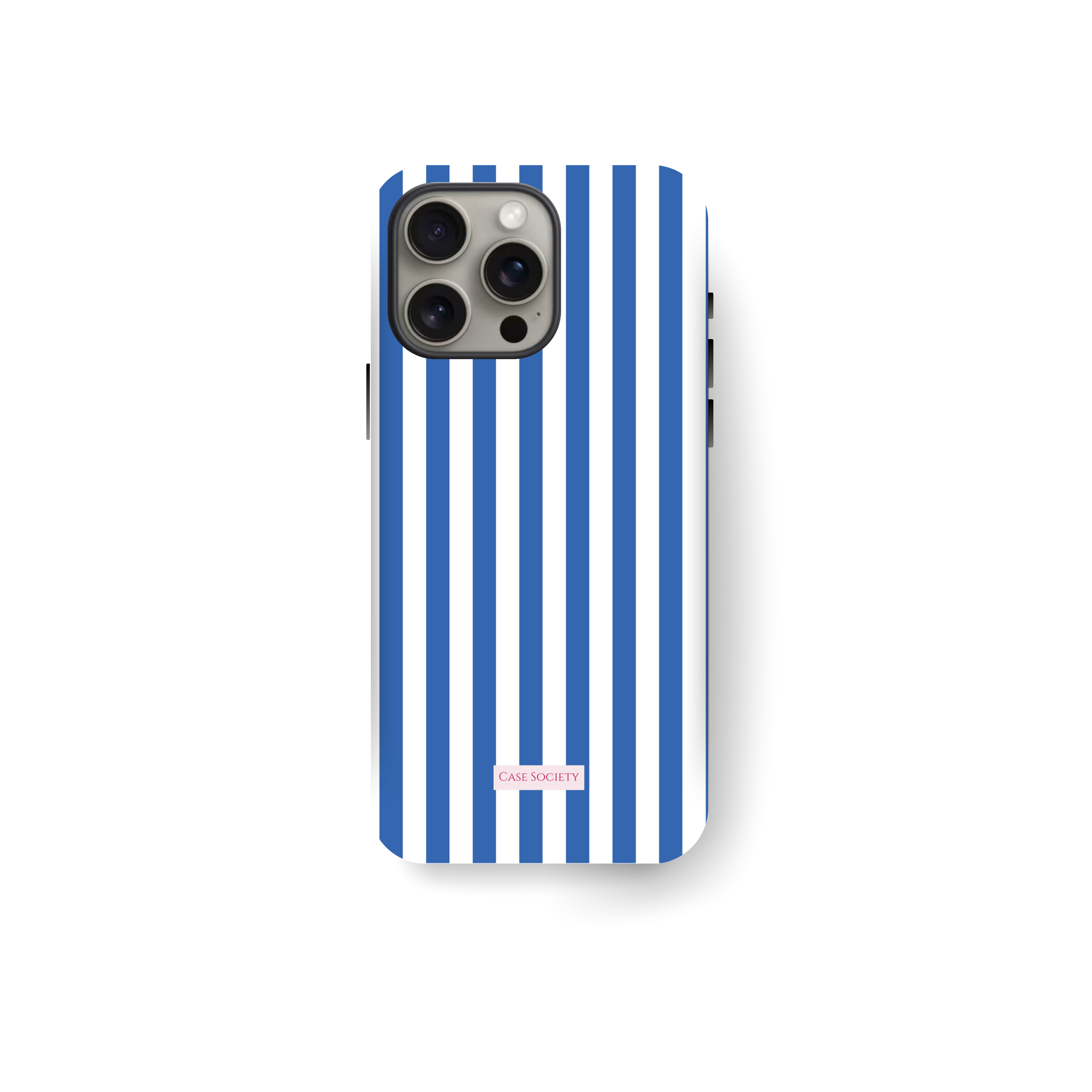 Azure Lines iPhone Tough Case