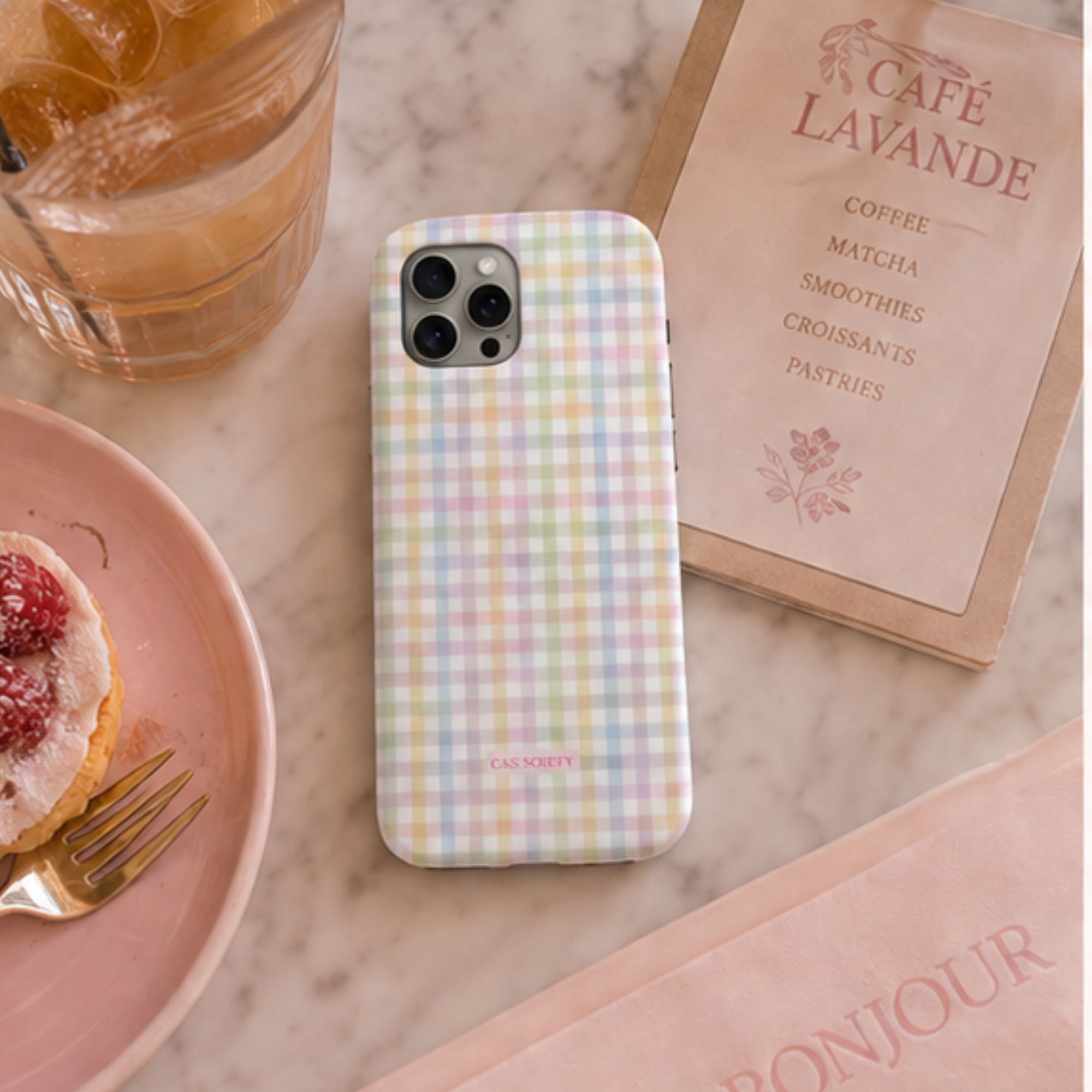 Pastel Picnic iPhone Tough Case